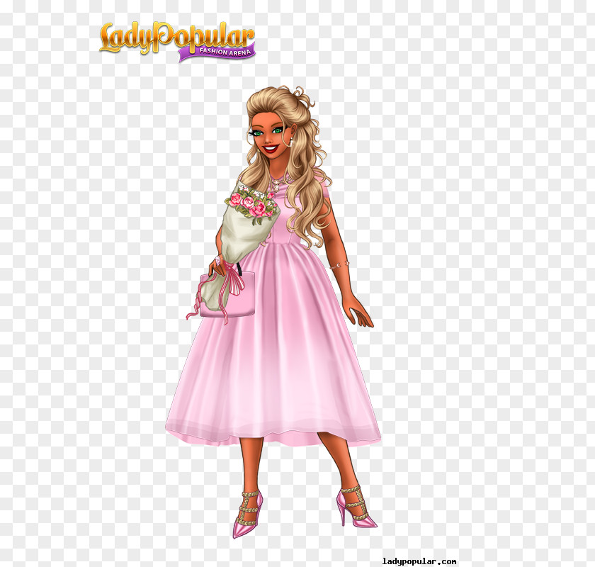 Creative Fashion Lady Popular Clothing Game PNG