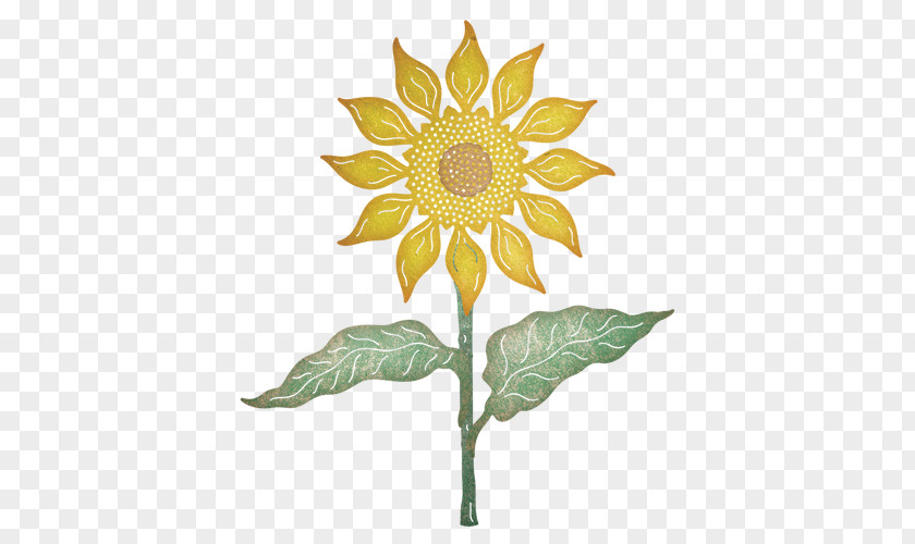 Sunflower Leaf Art Deco Visual Design Elements And Principles PNG