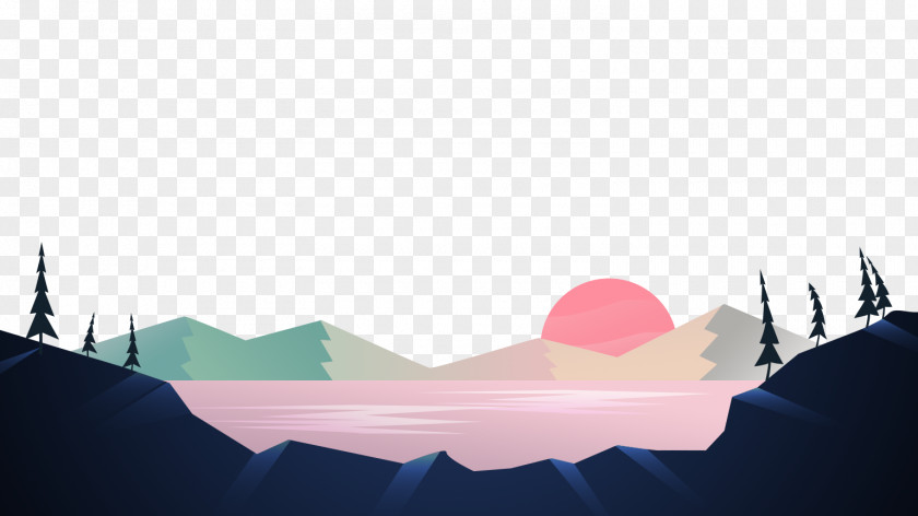 Sunrise Illustration PNG