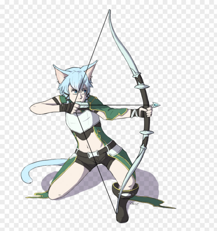 Archer Sinon Sword Art Online: Hollow Fragment Realization Archery PNG