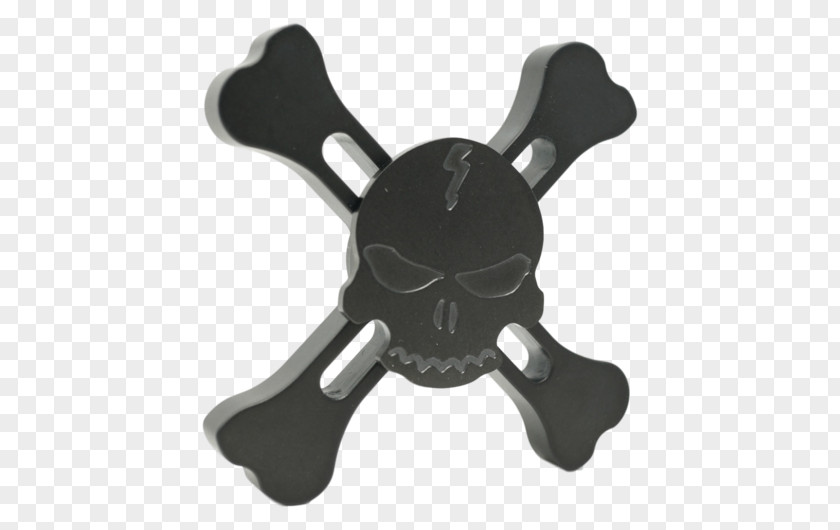 Fidget Spinner Skull Fidgeting Stainless Steel Gyroscope PNG