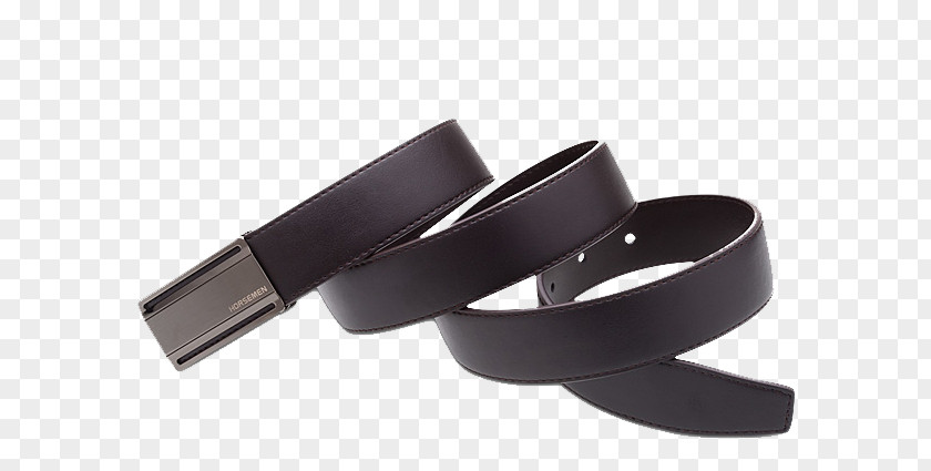 Black Belt Leather PNG