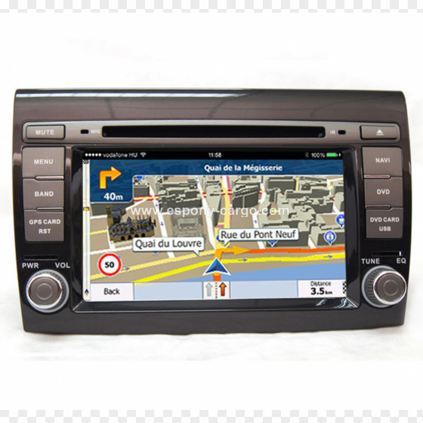 Car Hyundai GPS Navigation Systems Jeep Peugeot PNG