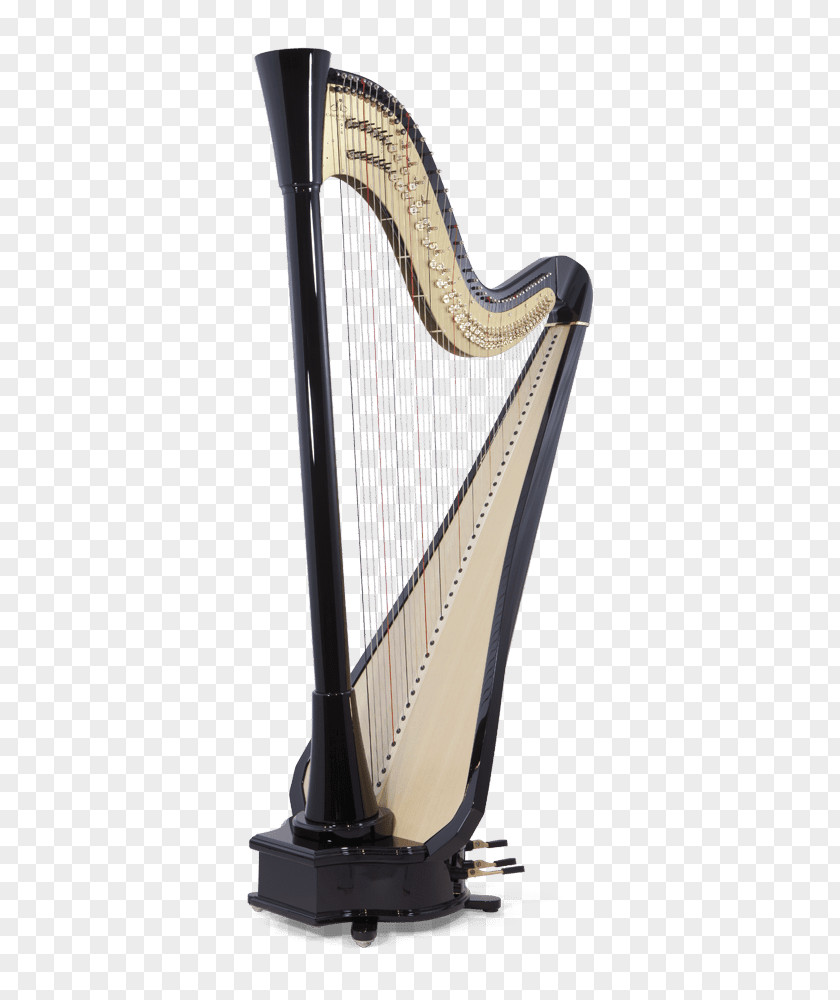 Harp Celtic Konghou Camac Harps Pedal PNG