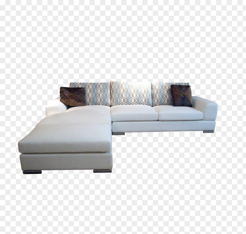 White Sofa Bed Couch Living Room PNG