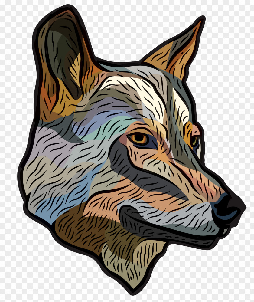 Wolf-head Whiskers Dog Cat Snout PNG