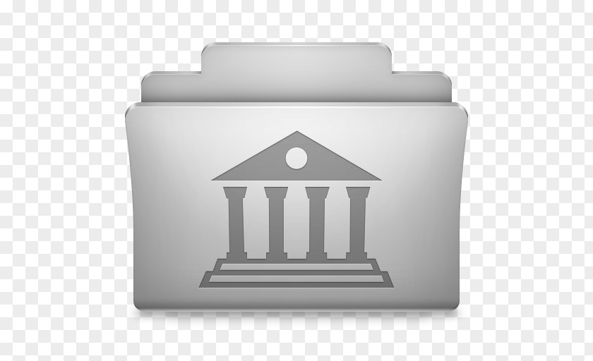 Computer Directory Library Icon PNG
