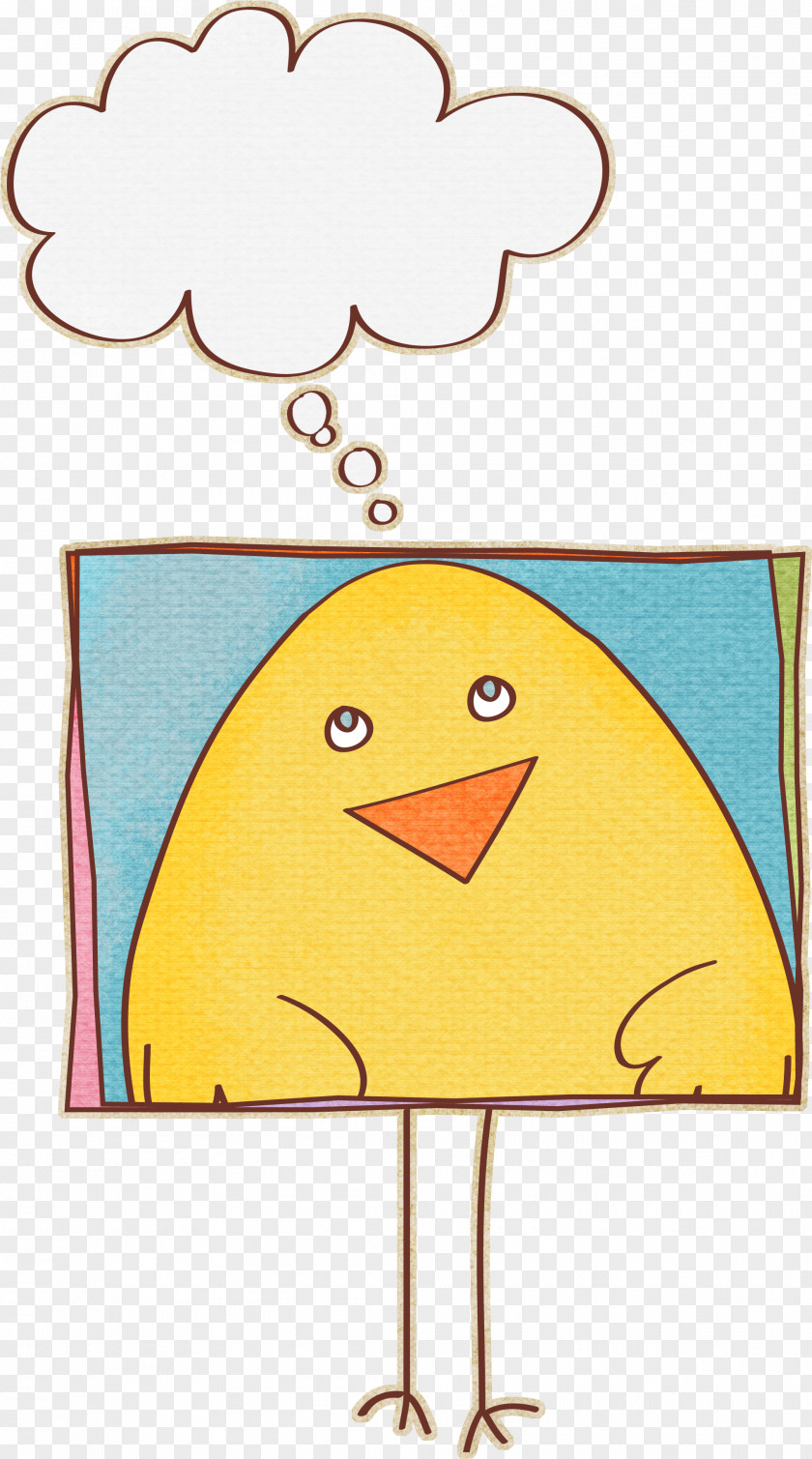 Hand Drawn Cute Chick Download Clip Art PNG