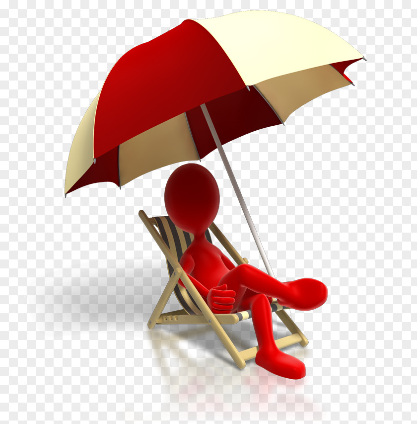 RELAXING Table Chair Umbrella Beach Clip Art PNG