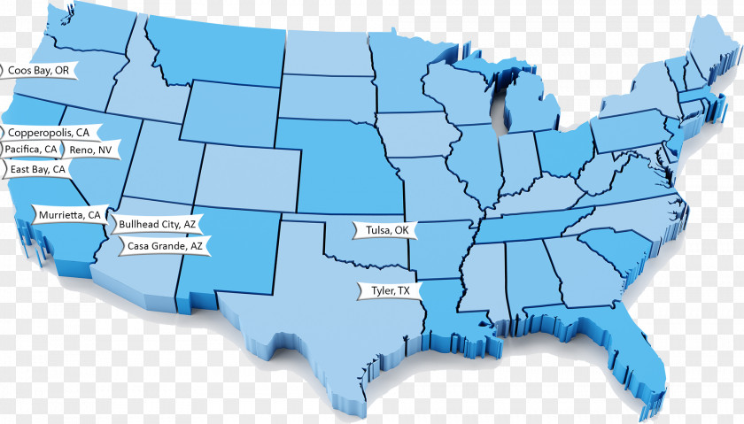 USA Annual Cicada United States Map Cicadas PNG