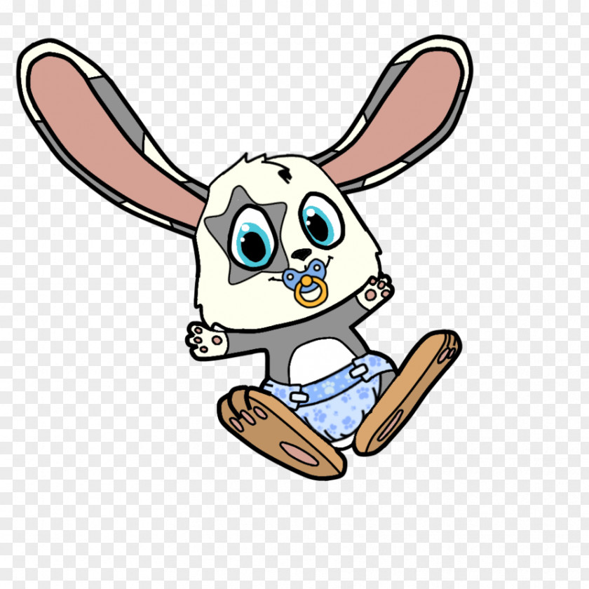 Cartoon Bunny Hand Painted Rabbit Easter Leporids PNG
