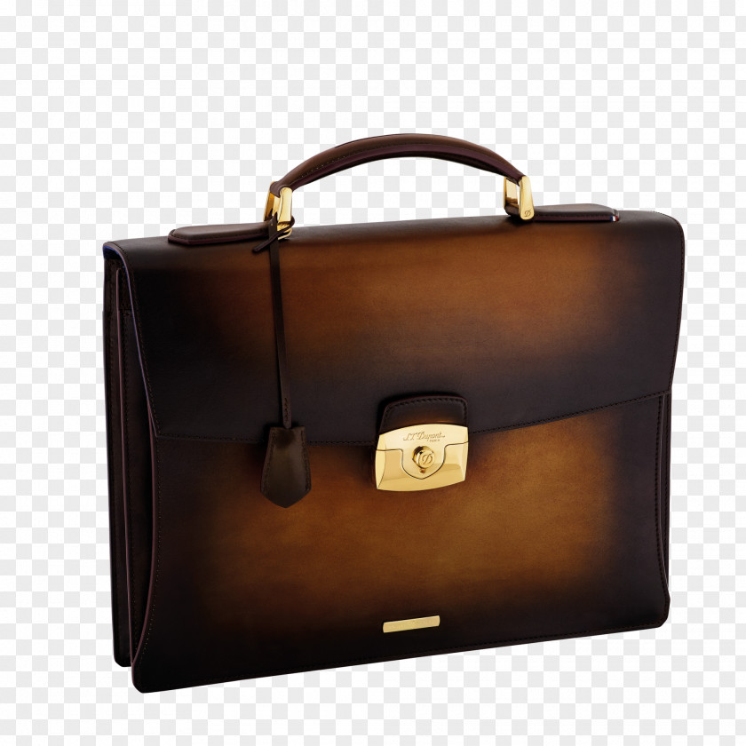 Catalog Briefcase S. T. Dupont One Gusset Handbag Leather PNG