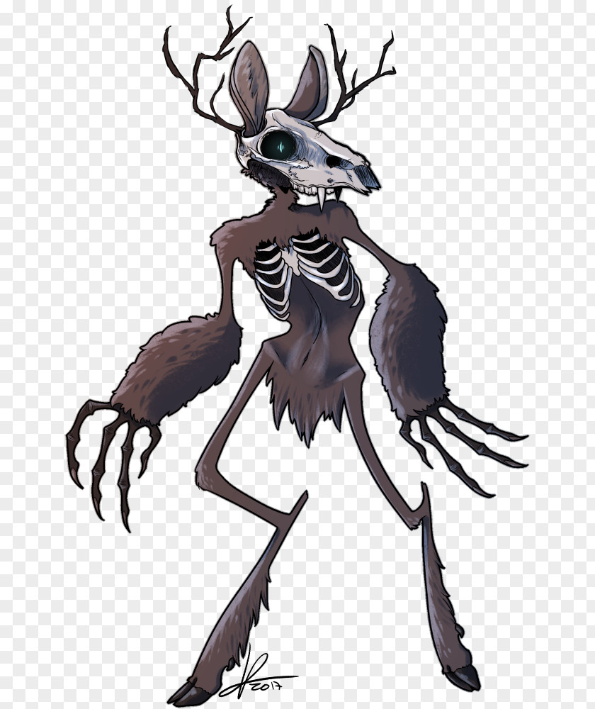 Chase Stein Drawing Legendary Creature Wendigo Clip Art PNG