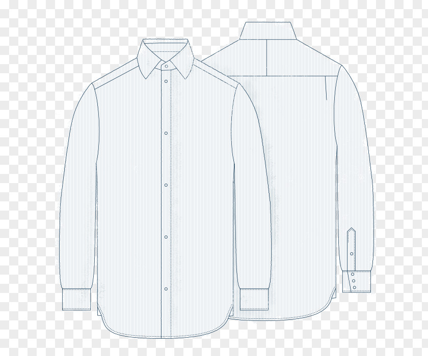 Dress Shirt Collar Outerwear Button PNG