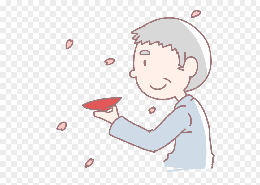 Hanami Thumb Cheek Finger Human Behavior PNG