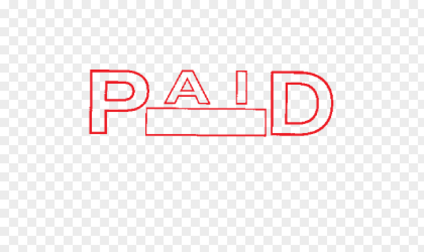 Paid In Full Logo Brand Line PNG