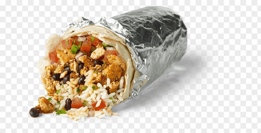 Chipotle Brown Rice Burrito Vegetarian Cuisine Mexican Grill Sofrito Veganism PNG