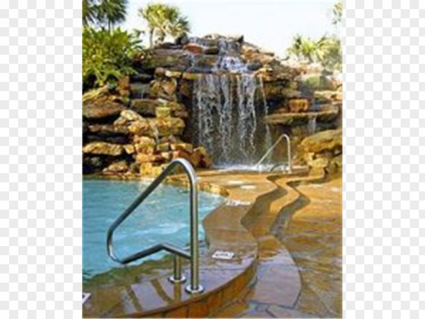 Hotel The San Luis Resort Waterfall Water Resources Swimming Pool PNG
