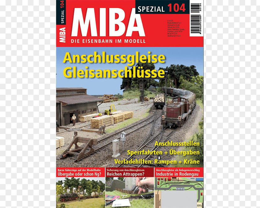 Miba! Magazine Transport MIBA Railroad CMT Hobby PNG