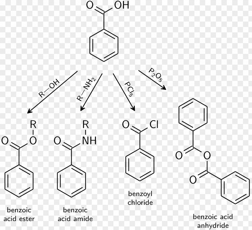 Salt Benzoic Acid Chemical Reaction Anhydride Acid–base PNG