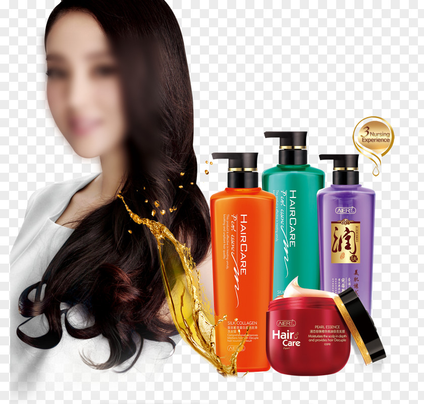 Shampoo Splashing Liquid Beauty Comb Hair Coloring Capelli PNG