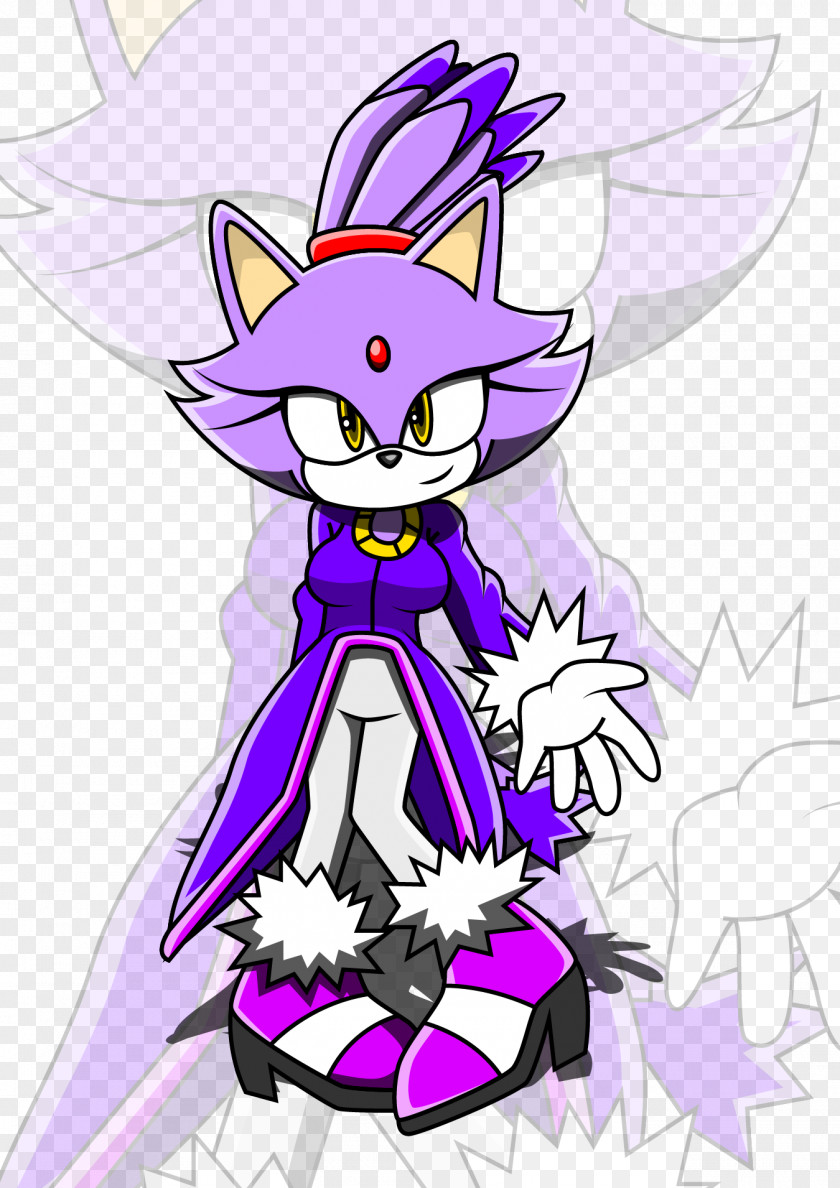 Blaze Whiskers The Cat Tails Sonic Riders PNG