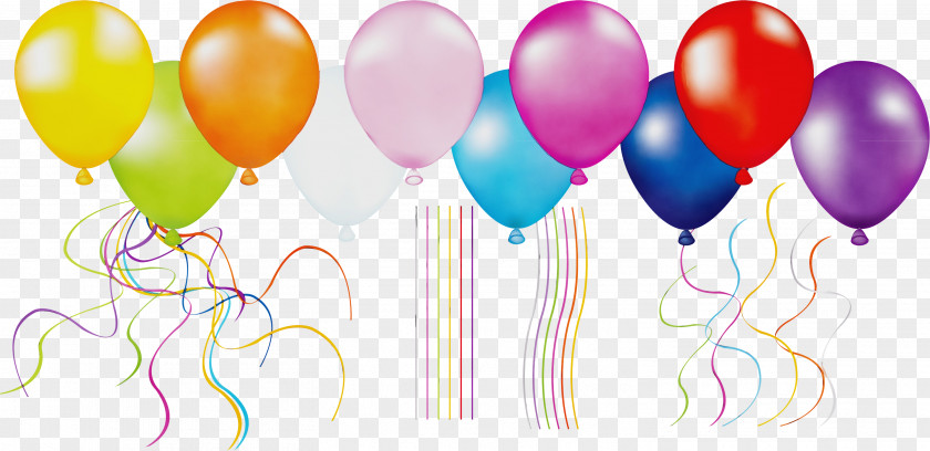 Clip Art Balloon Birthday Image PNG