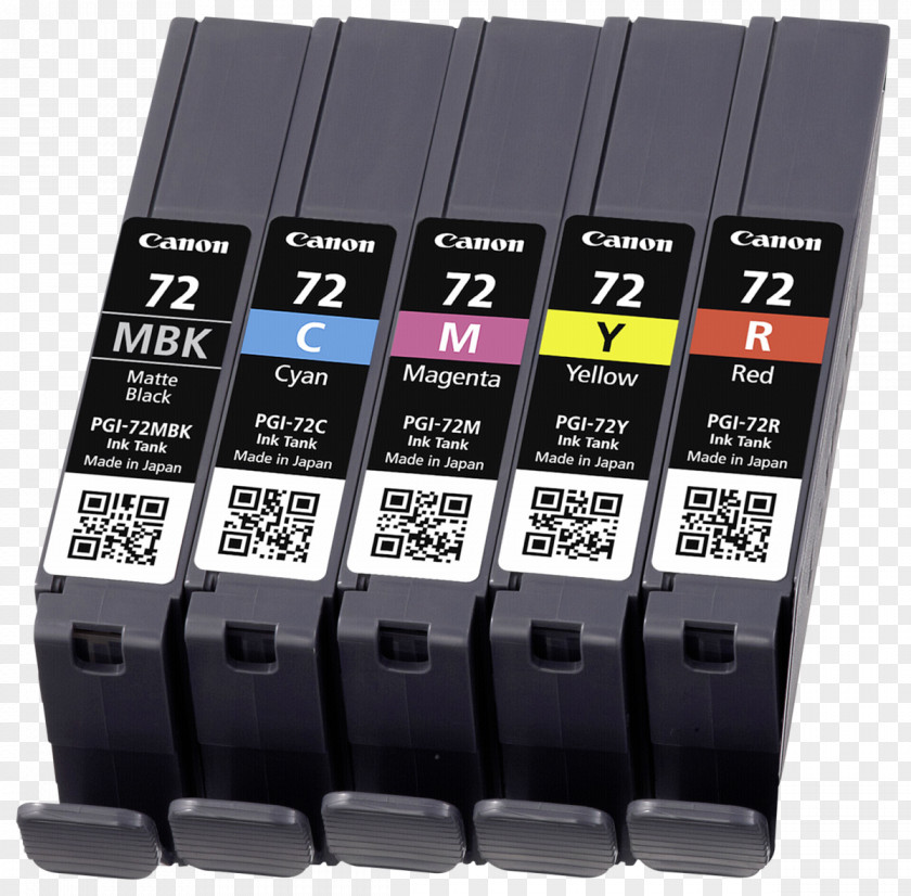 Printer Ink Cartridge Magenta Canon Pigment PNG