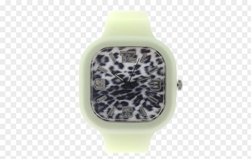 Silver Watch Strap Leopard Cheetah PNG