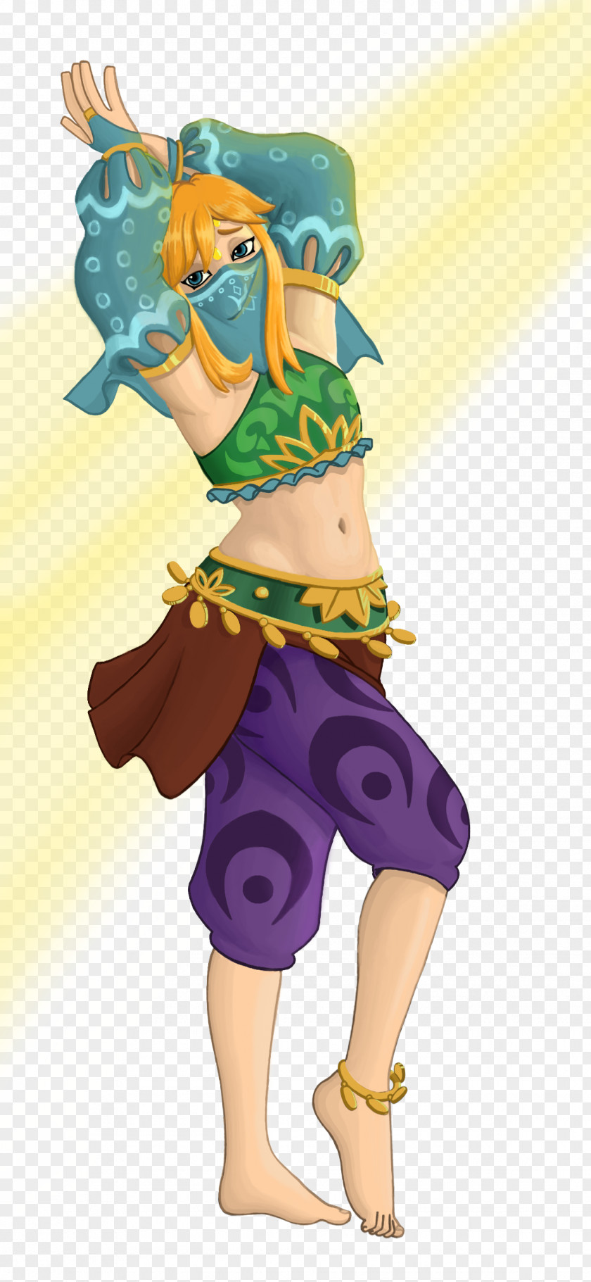 Taking Note The Legend Of Zelda: Breath Wild Link Gerudo Drawing PNG