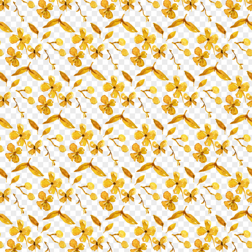 Vector Hand Painted Background Flowers Euclidean PNG
