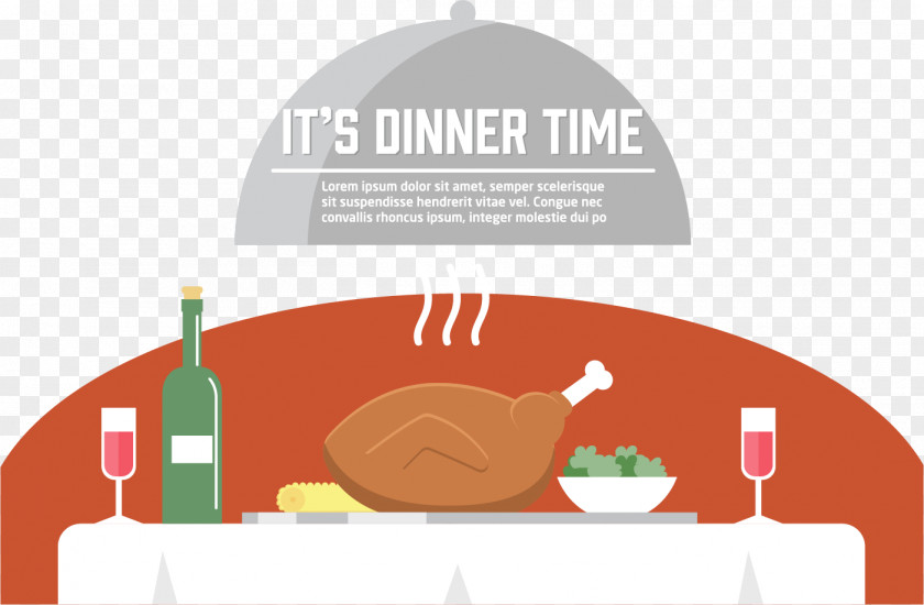 Vector Table Food Illustration PNG