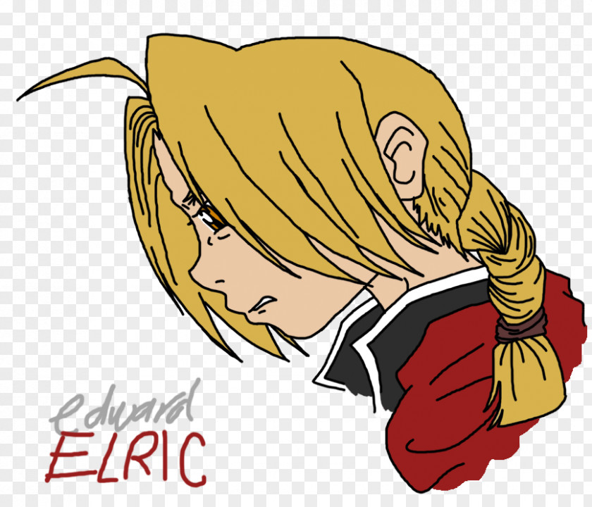 Edward Elric Flowering Plant Cartoon Character Clip Art PNG