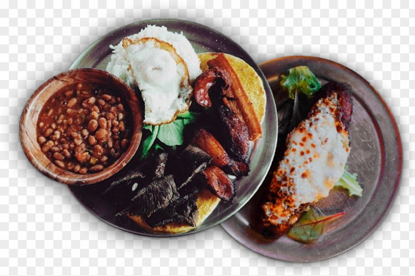 Mole Sauce Colombian Cuisine Empanada Full Breakfast Dish PNG