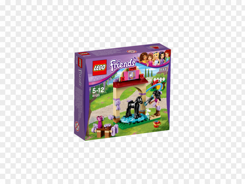 Toy LEGO Friends 41123 Foal's Washing Station PNG