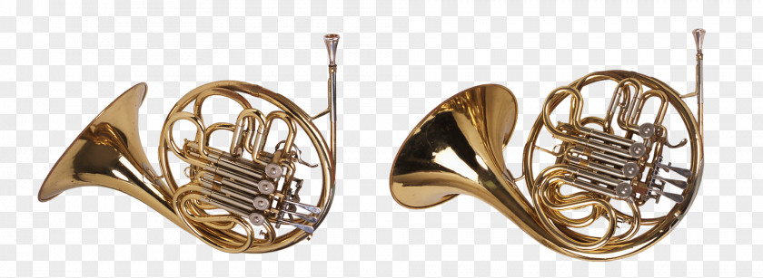 Brass Instruments French Horns Trumpet Musical Bugle PNG