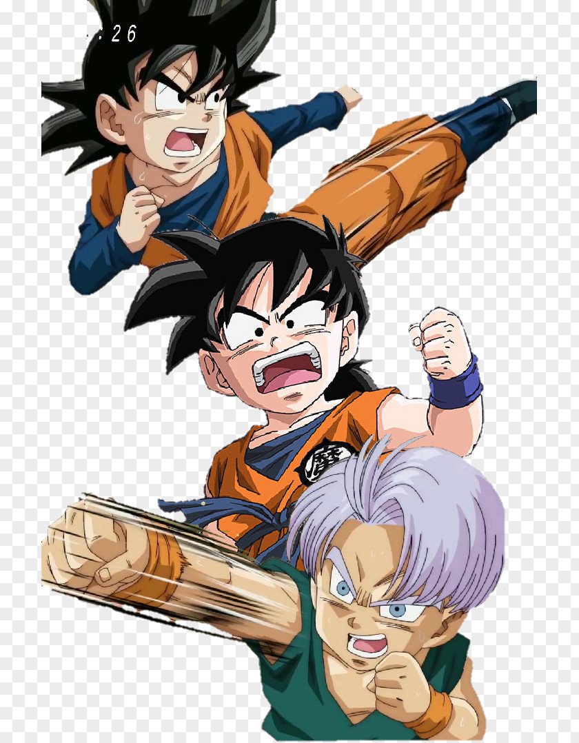 Goku Trunks Gohan Goten Super Saiyan PNG