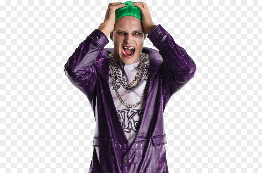 Joker Suicide Squad Jared Leto Halloween Costume PNG
