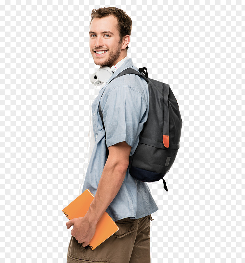 Student Backpack Shoulder School Study Skills PNG