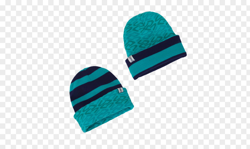 Zumba Knit Cap Beanie Headgear Turquoise PNG