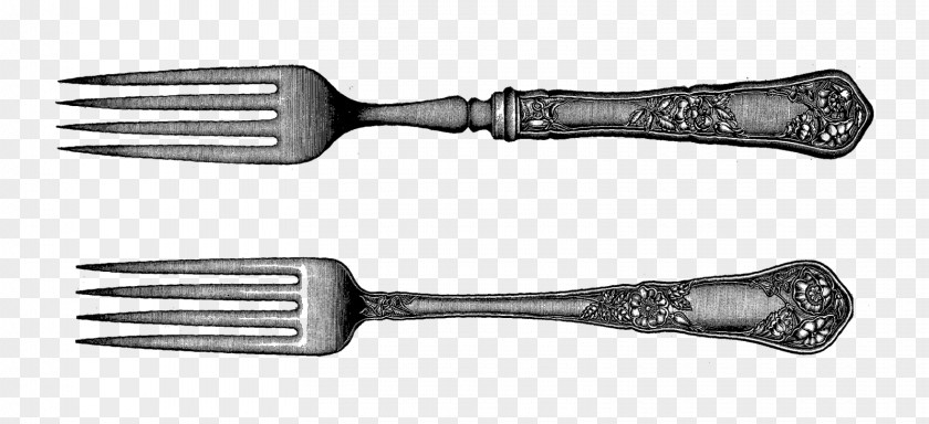 Fork Cutlery Tableware Tool Spoon PNG