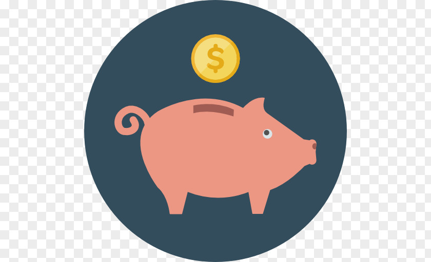 Piggy Bank Finance Coin PNG