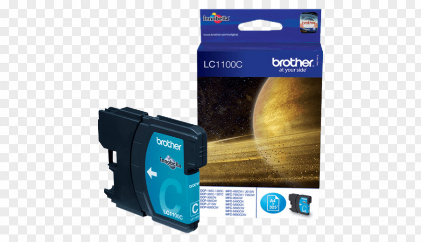 Printer Ink Cartridge Brother Industries Inkjet Printing Cyan PNG