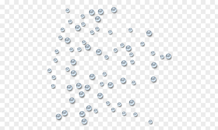 Rain Drops Pearl Blue Information Necklace Bead PNG