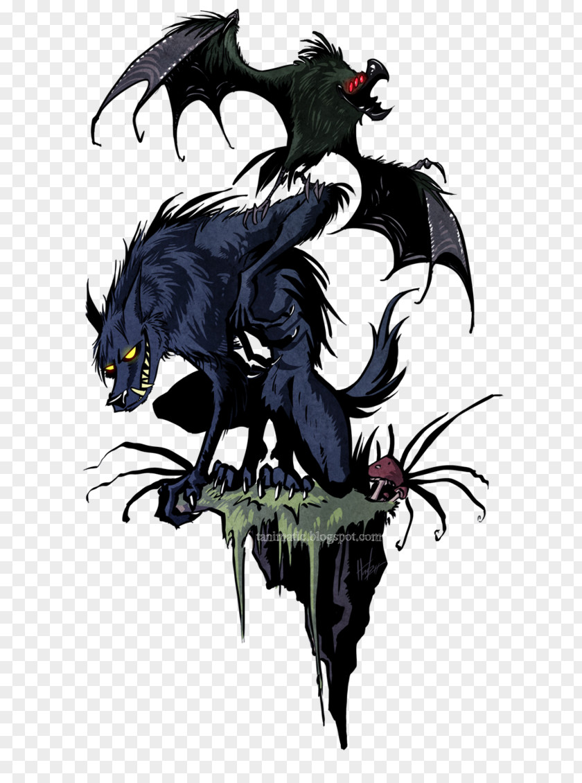 Werewolf The Apocalypse Dragon Demon PNG