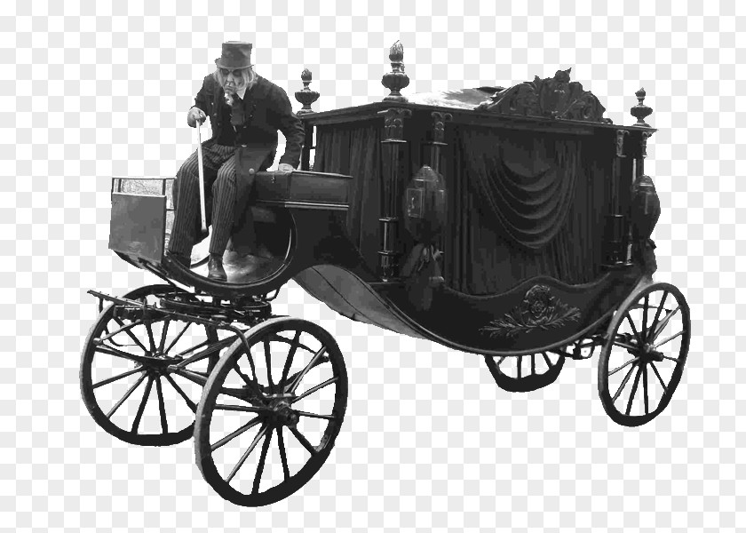 Carriage Hearse Coffee Wagon PNG