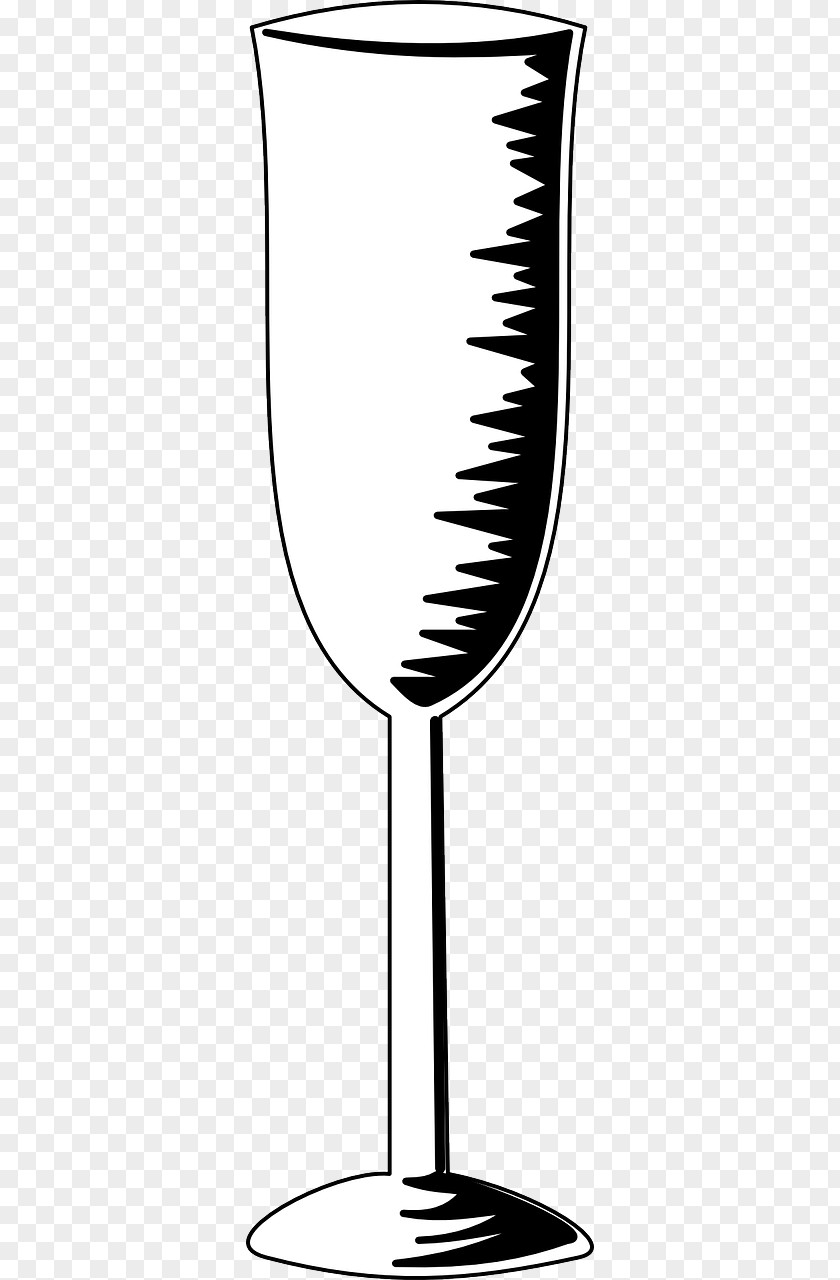 Champagne Wine Glass Clip Art Image PNG