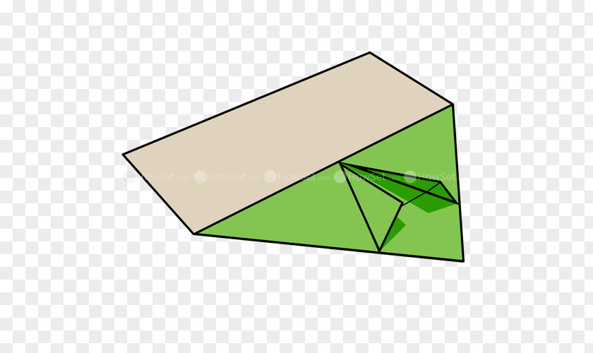 Paper Fly Line Green Angle PNG