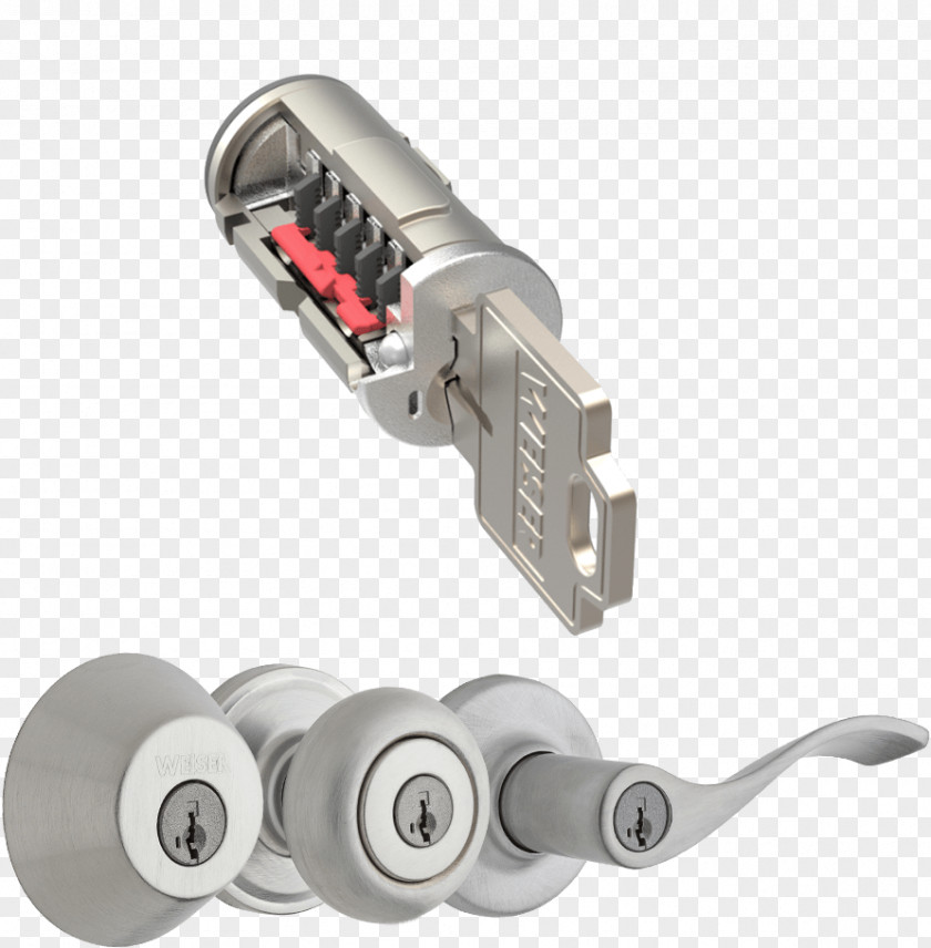 Smart House Lockset Dead Bolt Door Handle Key PNG