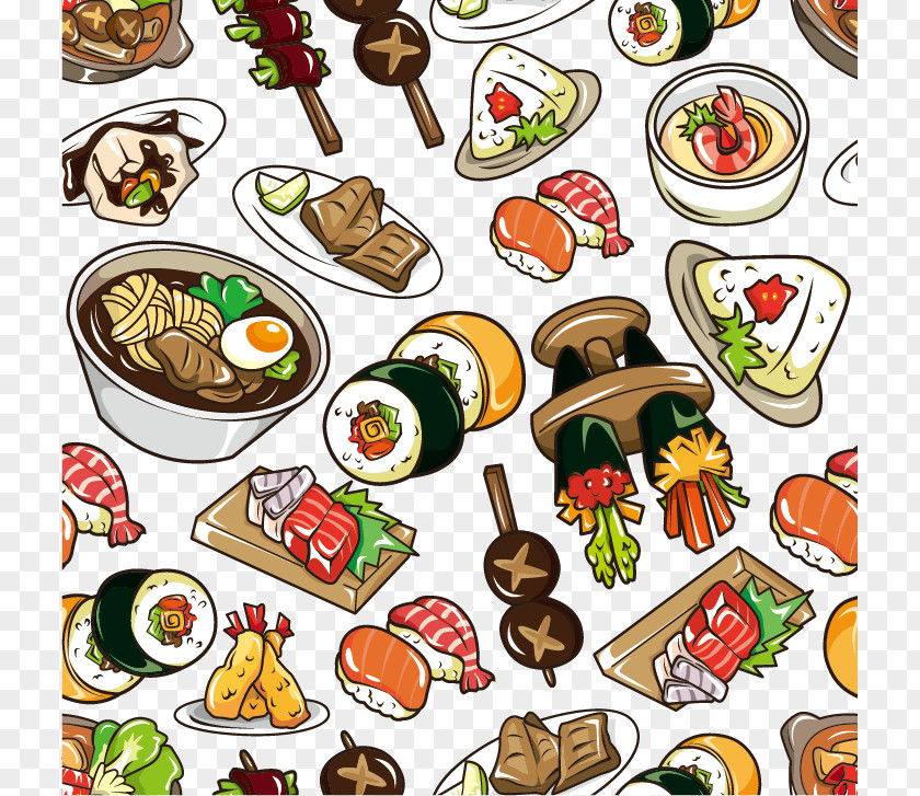 Barbecue Shading Background Sushi Chicken PNG